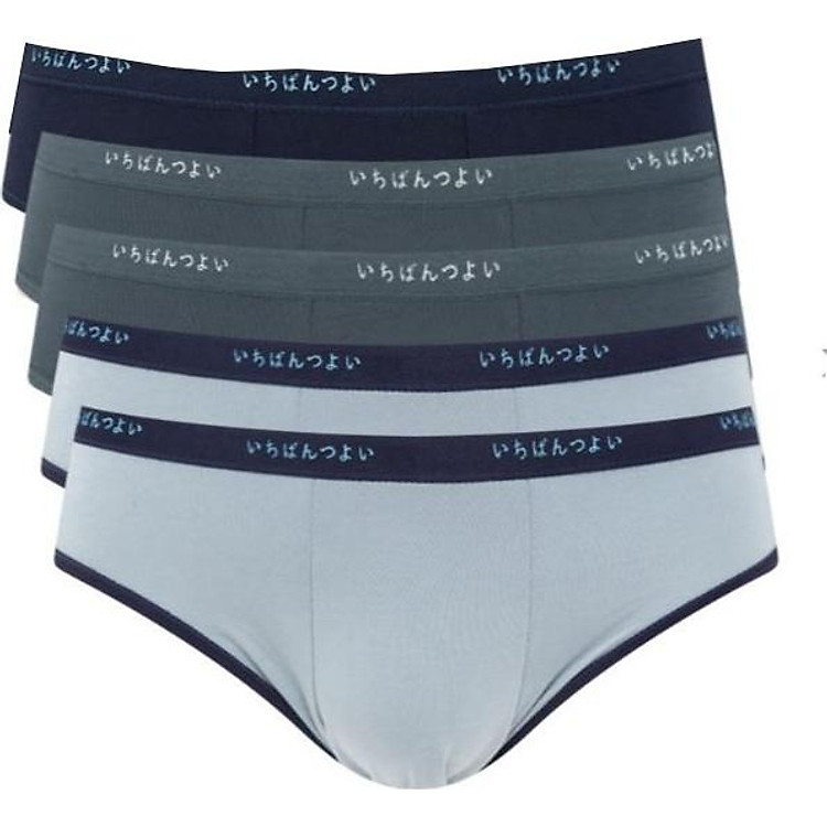 BỘ 10 quần lót nam dạng tam giác cạp chữ (Mẫu 304- cạp chữ)