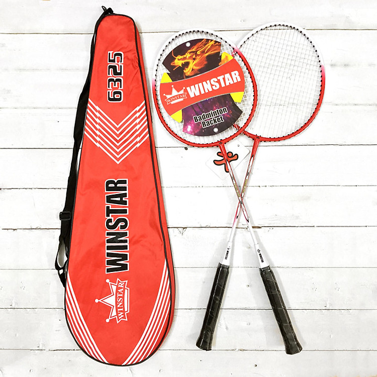 Vợt Cầu Lông tập luyện - bộ 2 chiếc kèm bao vợt