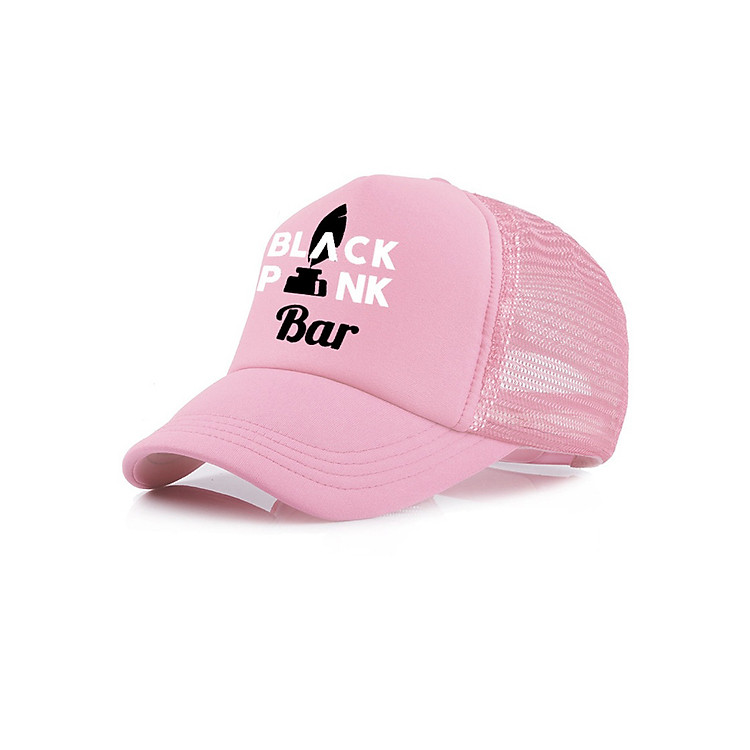 Mũ lưỡi trai phối lưới BLACK PINK