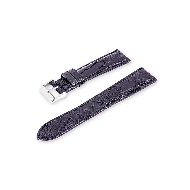 Dây đồng hồ da đà điểu thật