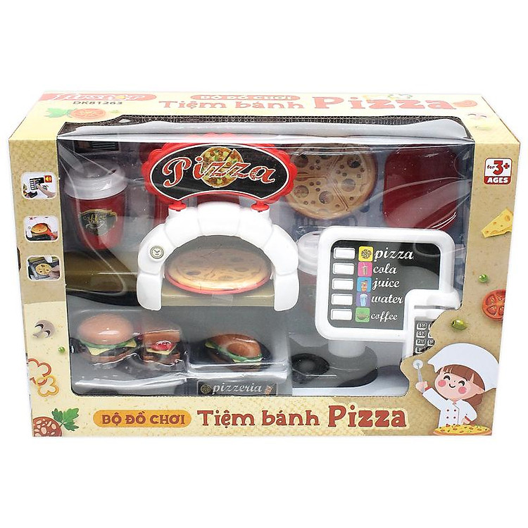 Đồ Chơi Tiệm Bánh Pizza Firstar DK81263 Chính hãng Giá tốt - Hình ảnh 5
