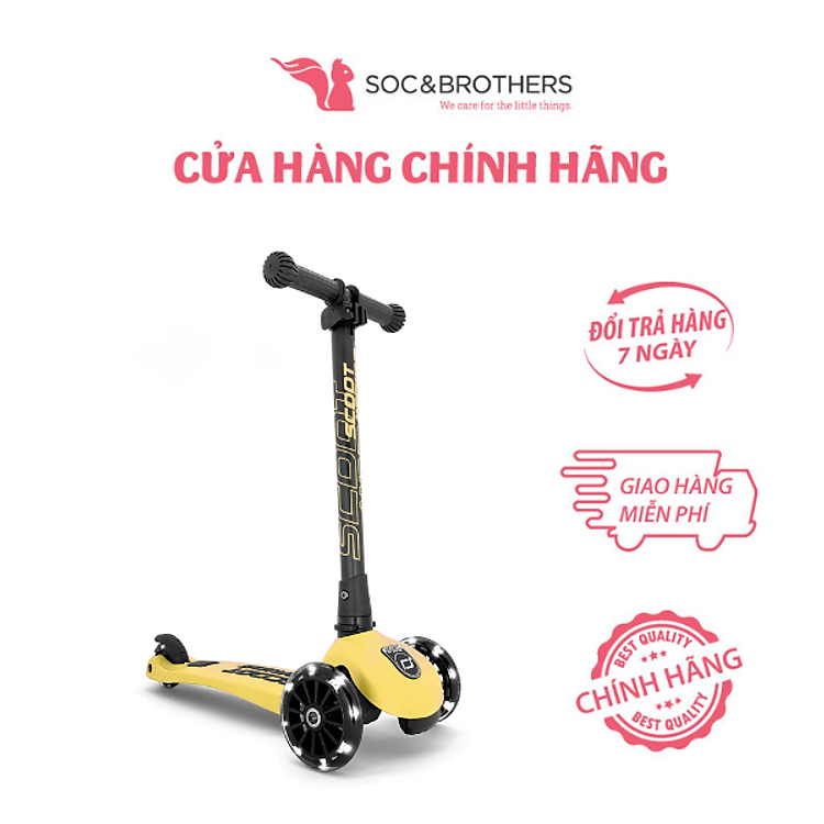 Mua tại Tiki: Scoot and Ride Highwaykick 3 LED Lemon Chính hãng Giá rẻ