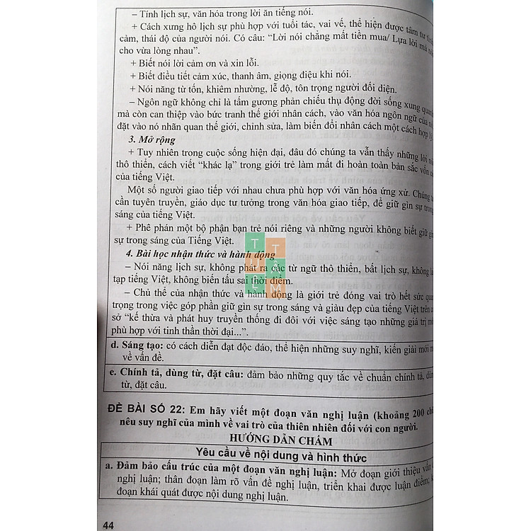 Hướng Dẫn Viết và Dàn Ý Các Đoạn Văn Nghị Luận Xã Hội Ngữ Văn 8 - Ảnh 7