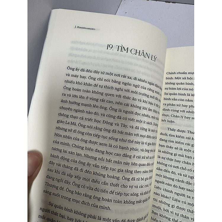 KRISHNAMURTI NÓI VỀ ĐỜI SỐNG (TẬP 1) - Ảnh 4