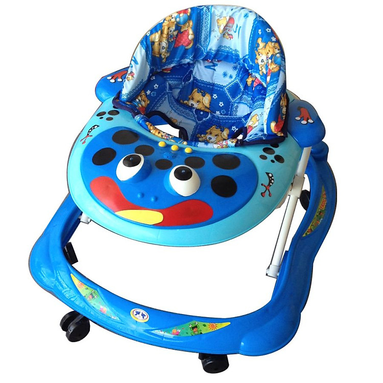 Xe Tập Đi Nhựa Chợ Lớn L3 Con Ếch (Có Nhạc) - Dành Cho Bé Từ 6 - 12 Tháng - M1491B-XTĐ - Giao màu ngẫu nhiên