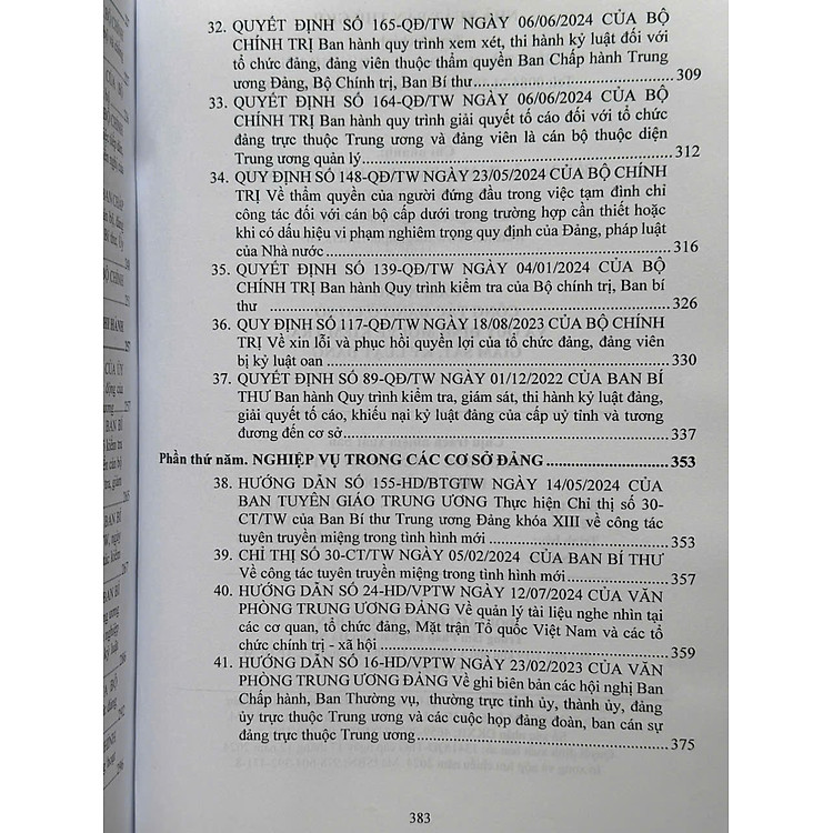 Cẩm Nang Công Tác Đảng Ở Cơ Sở và Quy Định Mới về Kiểm Tra, Giám Sát, Kỷ Luật Đảng - Ảnh 7