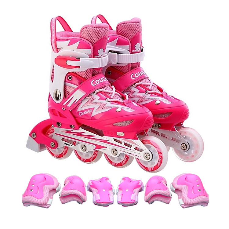 Giày Patin Cougar 835L-12 (Tặng Bảo Hộ)