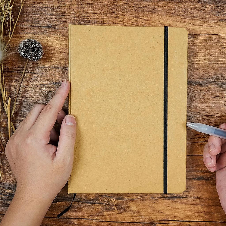 Sổ Tay Handmade Classic Just Kraft Ruột Dot/Grid/Lined - 180 Trang - 100 GSM