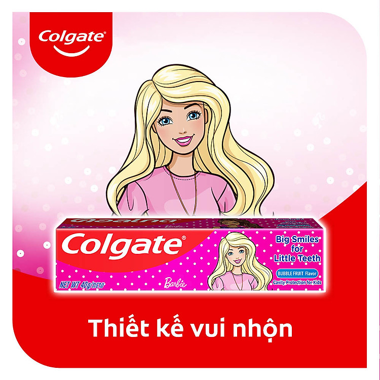 Mua Kem Đánh Răng Colgate Barbie Hương Dâu Chính hãng Giá rẻ - Hình ảnh 3