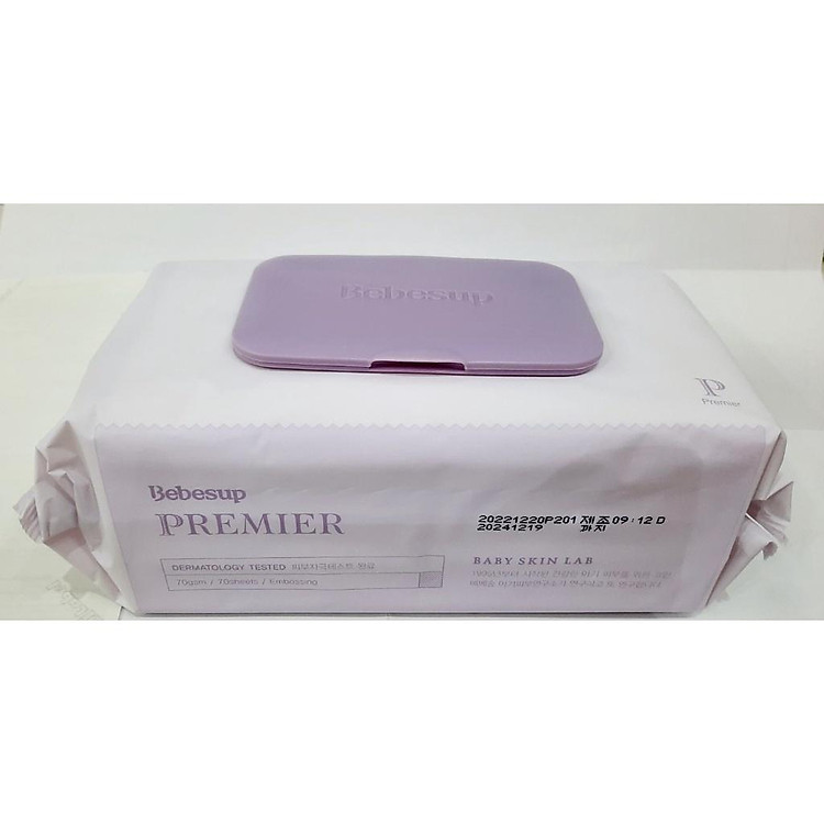 Khăn ướt BEBESUP PREMIER 70 tờ Giá rẻ - Hình ảnh 3