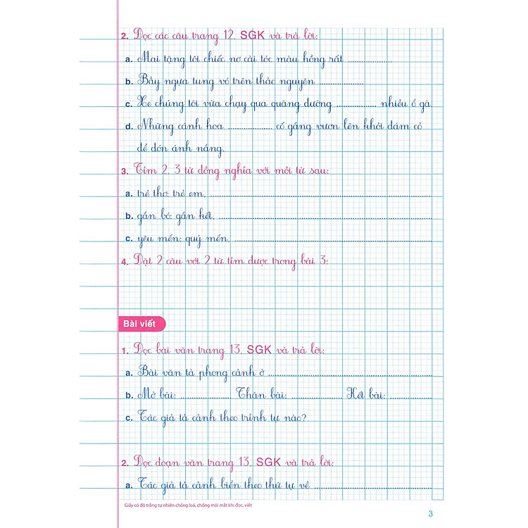 Vở Ô Li Bài Tập Tiếng Việt 5 - Tập 1 (Bám Sát SGK Chân Trời Sáng Tạo) - Ảnh 2