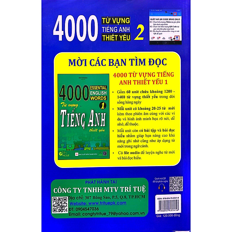 4000 Từ Vựng Tiếng Anh Thiết Yếu 2 - Ảnh 3