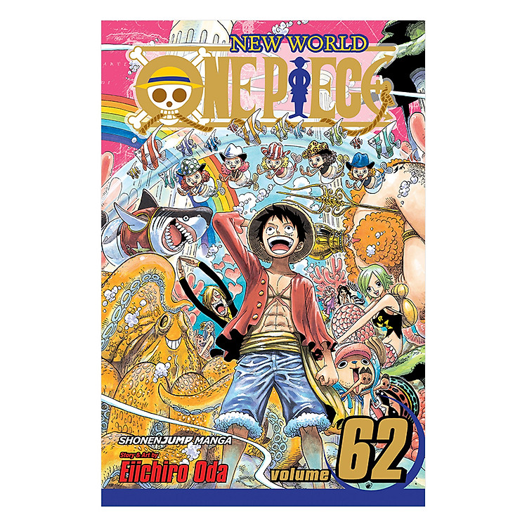 Sách One Piece 62 - Tiếng Anh