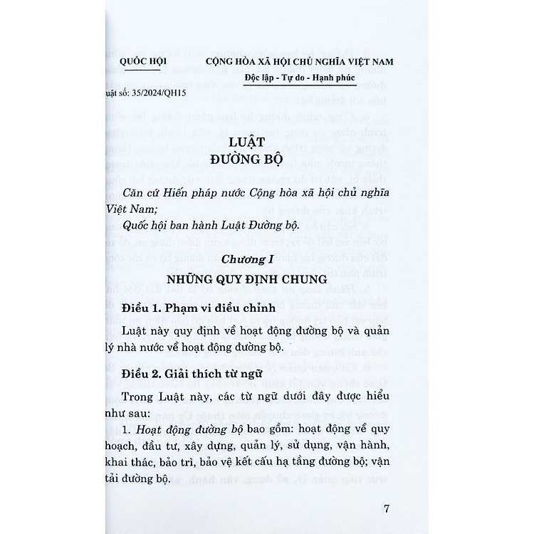 Luật Đường Bộ Năm 2024 - Ảnh 4