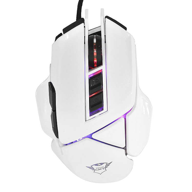 Chuột Chơi Game Có Dây Trust GXT154 Falx Illuminated 2400DPI LED 7 Nút - Hàng Chính Hãng