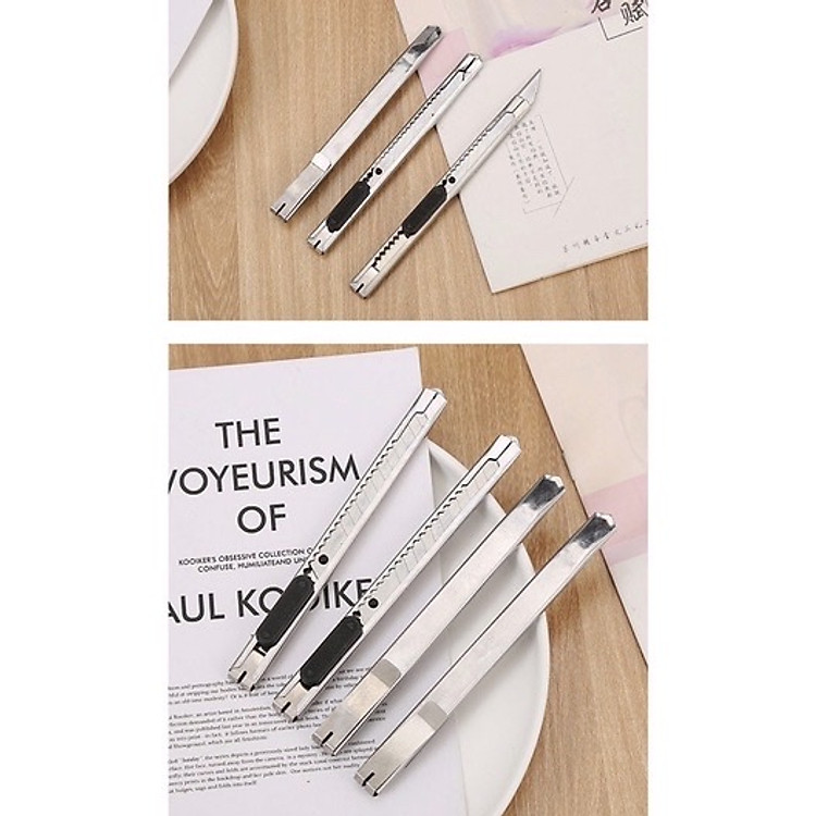 Dao rọc giấy kim loại (20 chiếc) - Ảnh 5