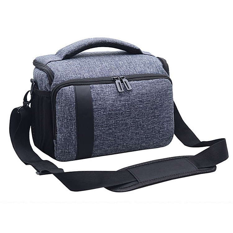 Túi đựng máy ảnh DSLR Canon, Nikon, Sony (Xám)