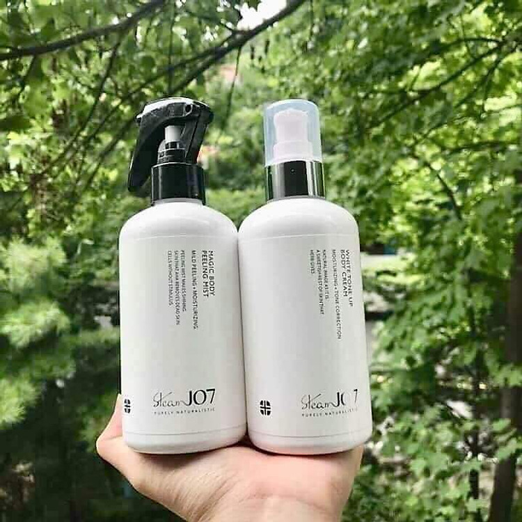 Sản phẩm tắm trắng dưỡng da STEAM 107 ( MAGIC BODY PEELING MIST, WHITE TONE UP BODY CREAM Tẩy tế bào chết, Dưỡng thể body)