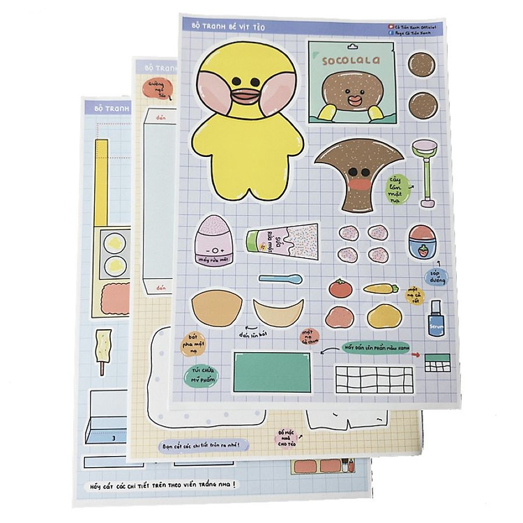 Mua Bộ Tranh Tương Tác Cô Tiên Xanh Chính hãng Tiết kiệm - Hình ảnh 2
