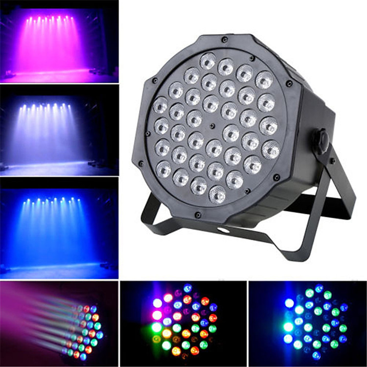 36W 36L-EDs Projector Stage Light Sound Activated RGB Disco DJ Bar Dye Beam Lamp