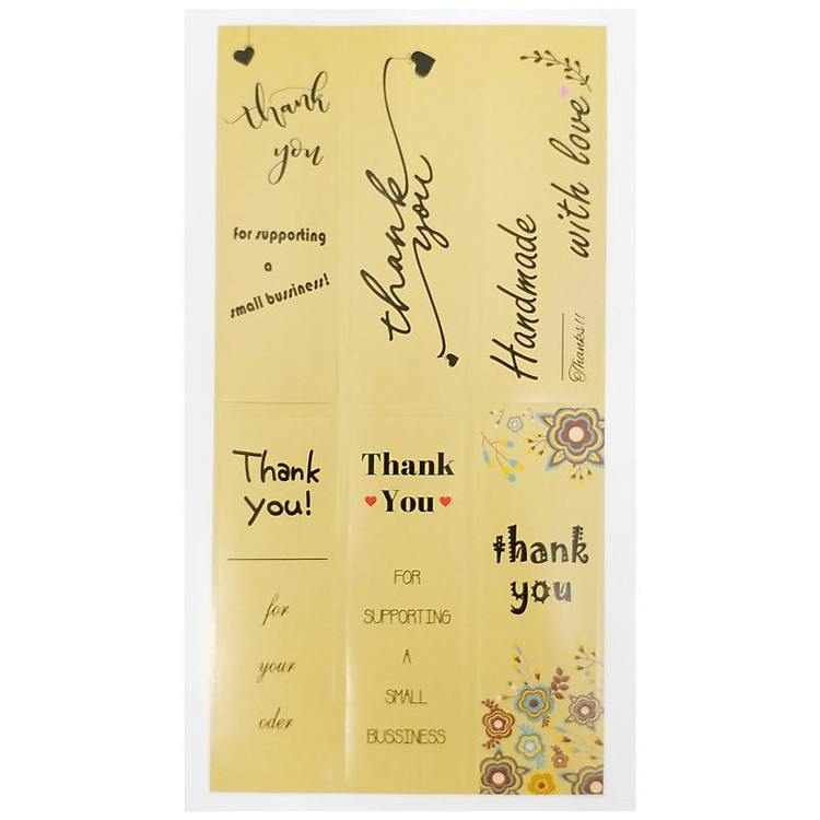 Sticker Cảm Ơn - Teenage CTE-038 (5 tờ) - Ảnh 4