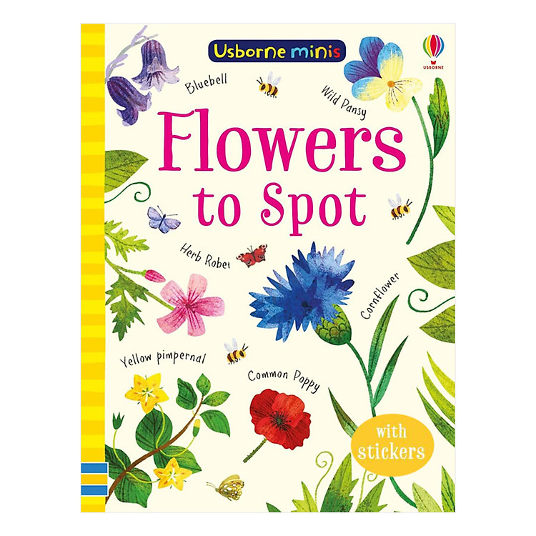Sách Flowers to Spot - Usborne Minis