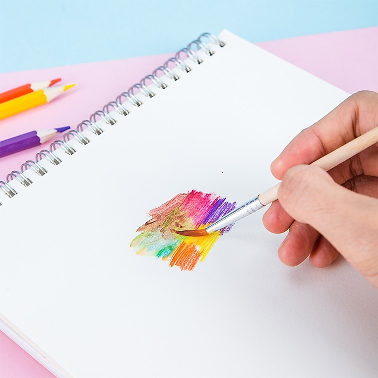 Bút Chì Màu Nước Deli (12 màu) - Ảnh 5