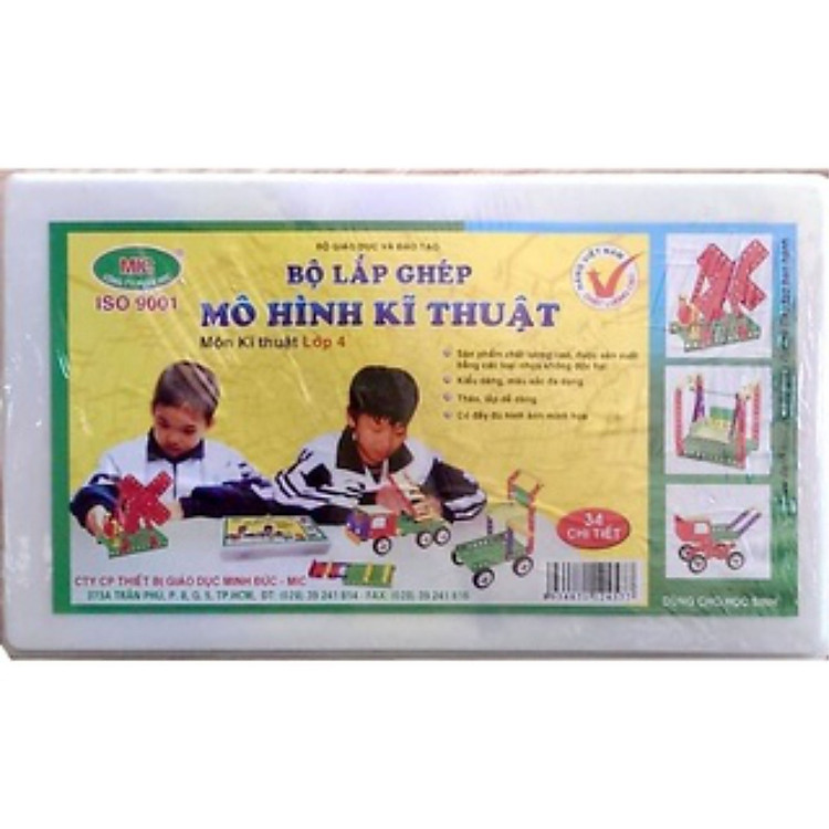 Bộ lắp ghép mô hình kỹ thuật lớp 4&5 đầy đủ nhất