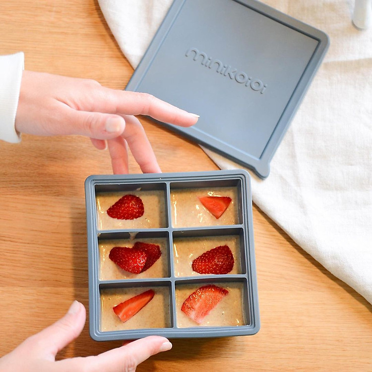 Mua Khay trữ thức ăn silicone cho bé Chính hãng Ưu đãi - Hình ảnh 3