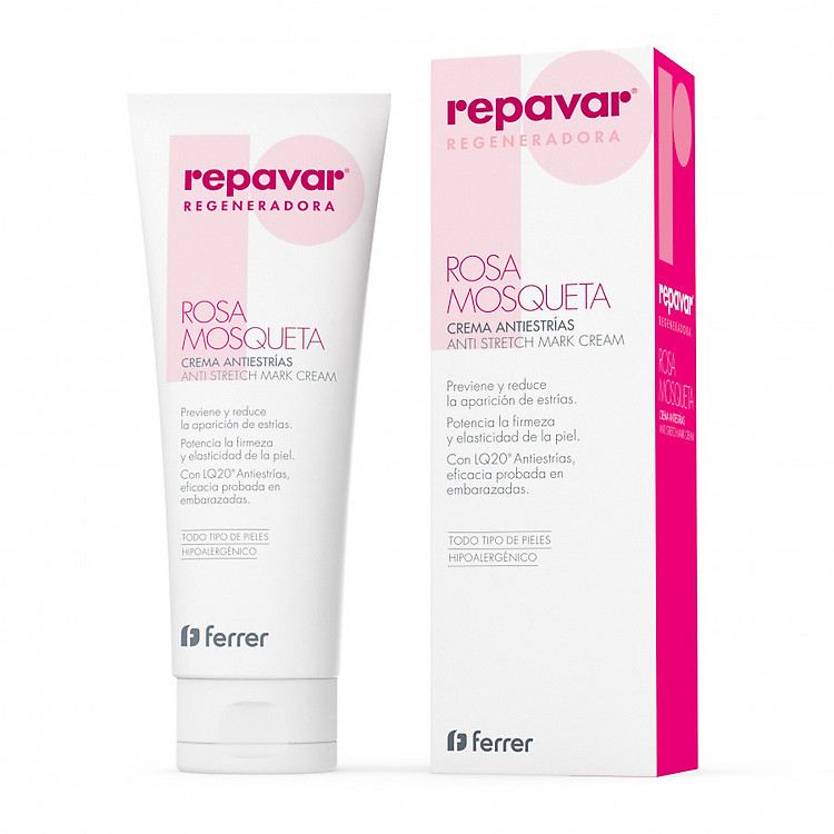 REPAVAR KEM DƯỠNG CHỐNG RẠN DA REGENERADORA ANTI STRETCH MARK 250ML