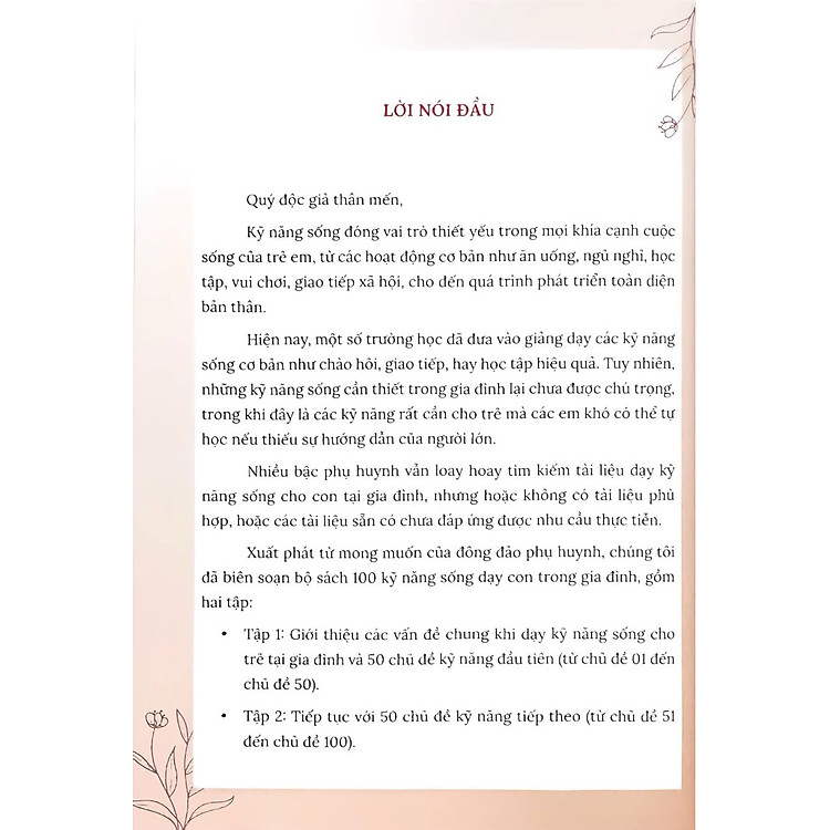100 Kỹ Năng Sống Dạy Con Trong Gia Đình (Con Từ 3 Đến 10 Tuổi) (Tập 2) - Ảnh 3
