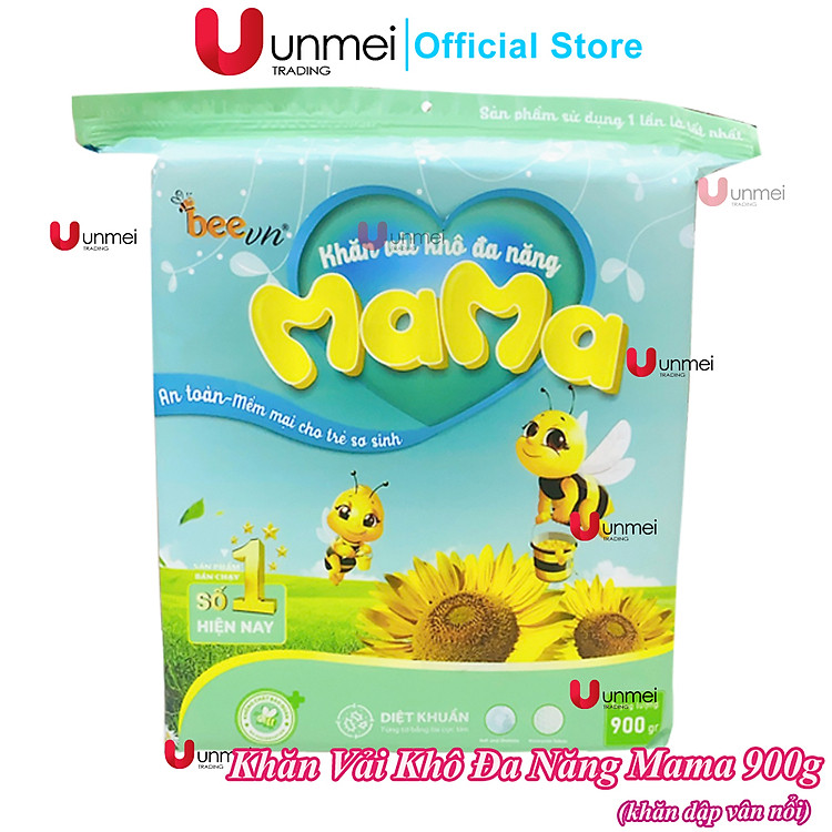 Mua Túi Khăn Khô Đa Năng Mama 900g Đảm bảo Ưu đãi