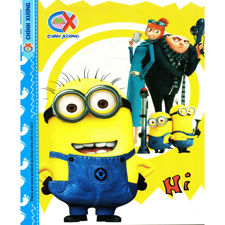 Lốc 10 quyển tập Hi minion 96 trang