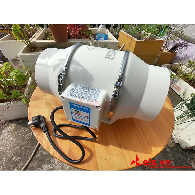 Quạt hút thông gió đường ống tròn Silent Phi 100mm,150mm cực mạnh