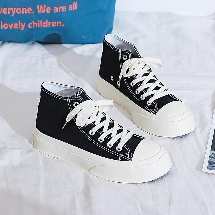 GIÀY THỂ THAO ĐẾ BÁNH MÌ ĐỘN ĐẾ CAO CỔ MỚI