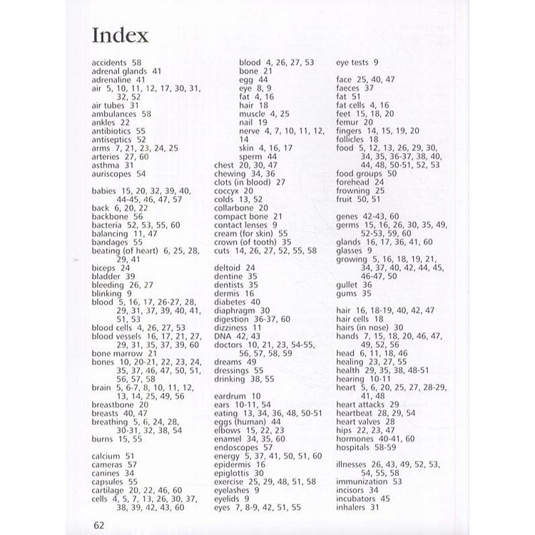 Usborne First Encyclopedia of the Human Body - Ảnh 2