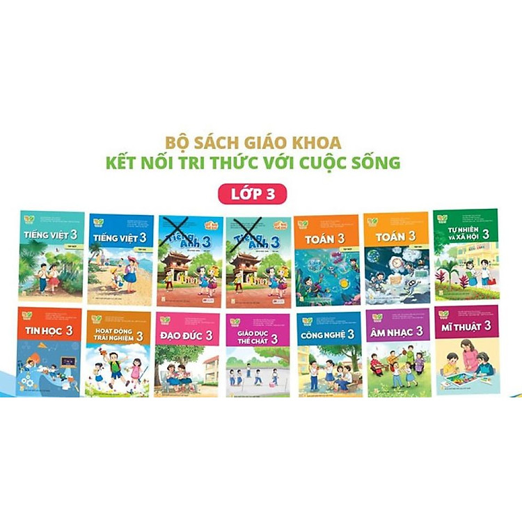 Bộ sách giáo khoa Lớp 3 – Kết Nối Tri Thức Với Cuộc Sống