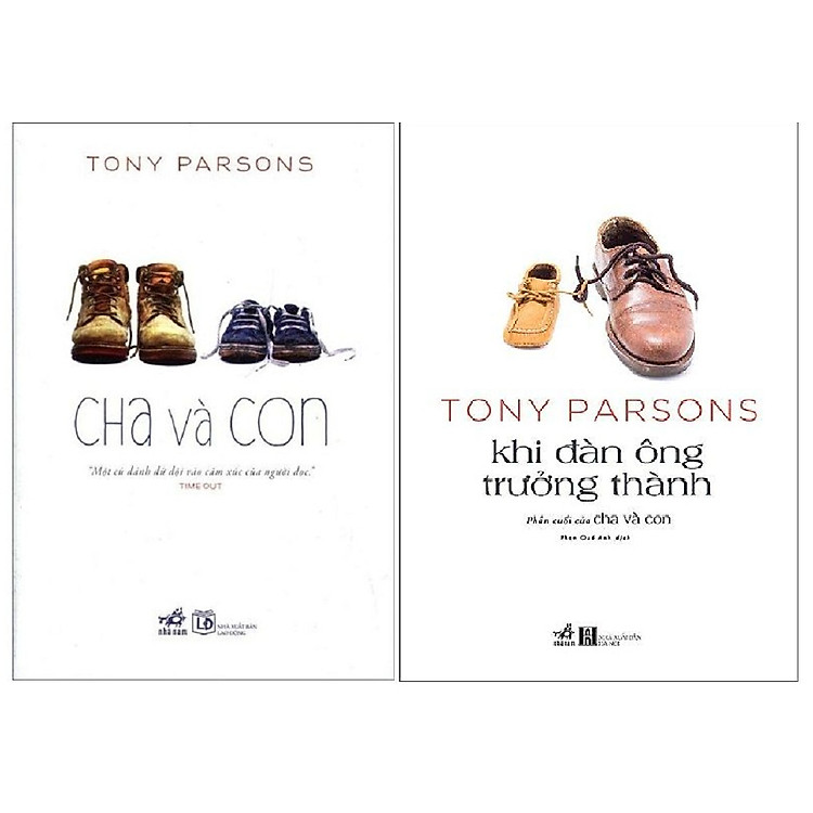 Combo 2 cuốn: Cha Và Con + khi đàn ông trưởng thành (Tác giả: Tony Parsons)