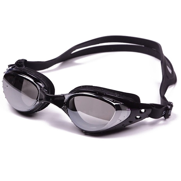 Kính bơi cận 2.0 độ 6200 tráng gương, chống UV - POKI