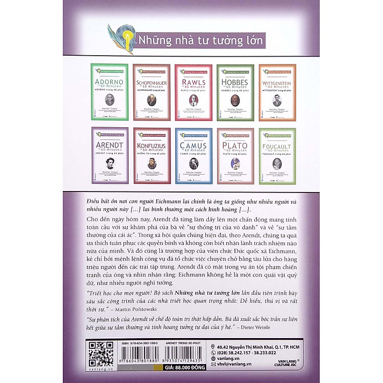 Những Nhà Tư Tưởng Lớn - Arendt Trong 60 Phút - Ảnh 6