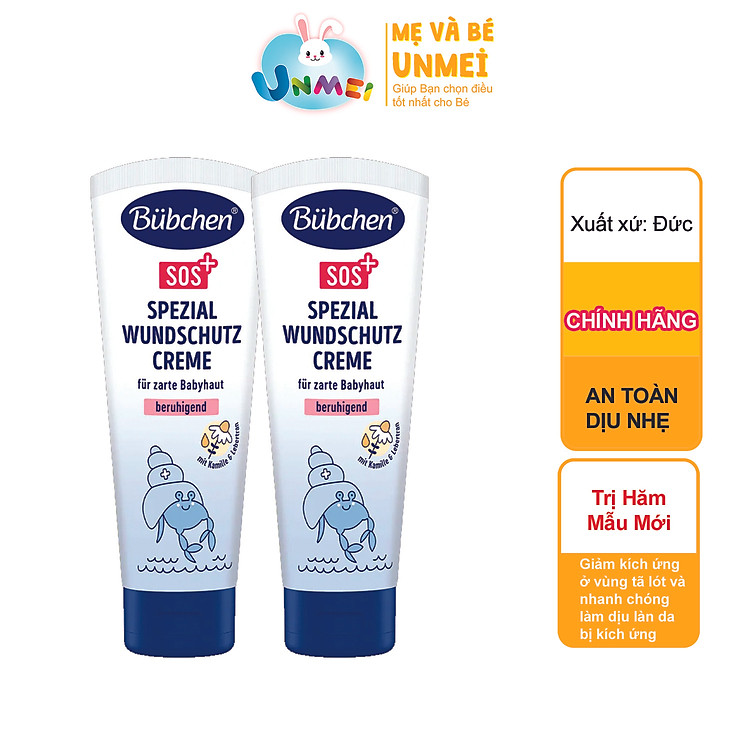 Chọn mua tại Shopee: Combo 2 Tuýp Kem Hăm Bubchen 75ml mua giá tốt nhất tại Shop Mall