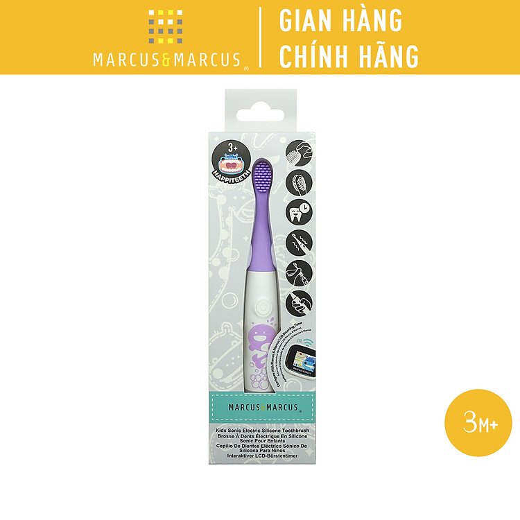 Bản chải đánh răng silicon cho bé Chính hãng Ưu đãi