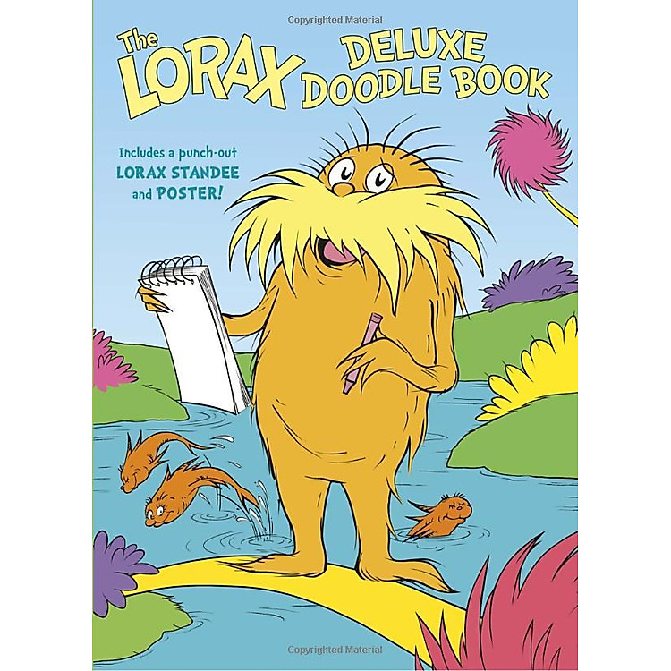 The Lorax Deluxe Doodle Book - Ảnh 2
