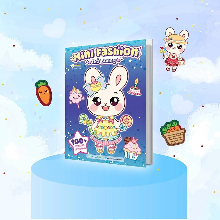 Mini Fashion - Bóc Dán Hơn 500+ Stickers Váy, Phụ Kiện Xinh Đẹp Cho Bé Gái - Ảnh 6