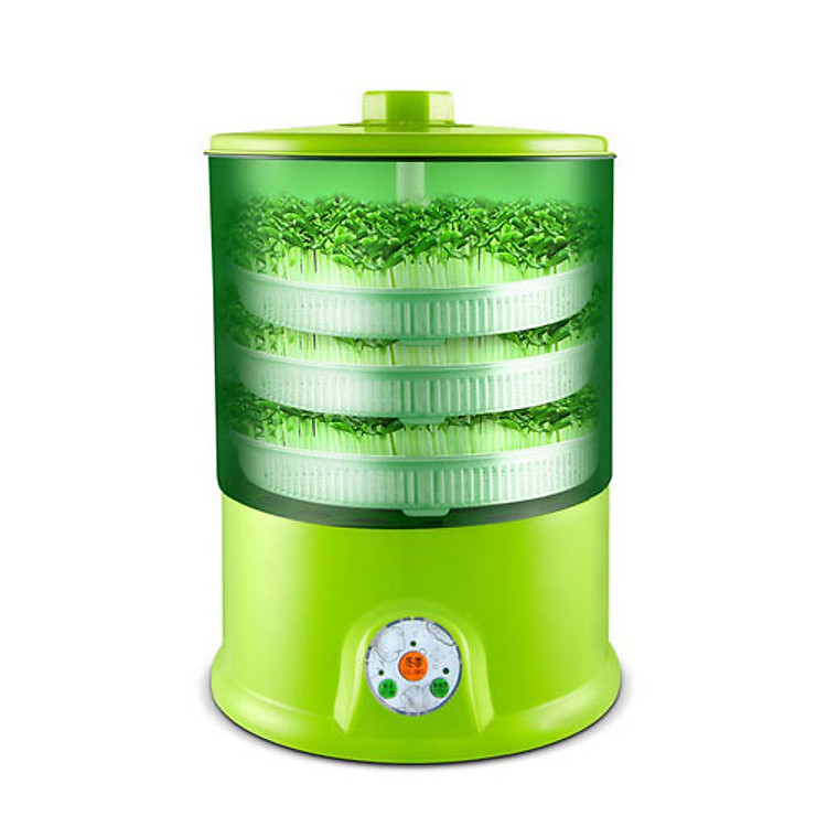 Máy làm giá đỗ gieo mầm tự động bằng điện 3 tầng Connie A323B