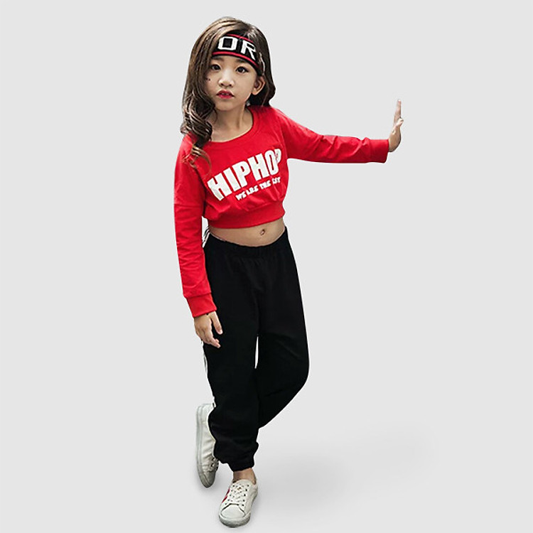 Bộ Đồ Bé Gái HIPHOP BONCHOP BBG-110125637DO