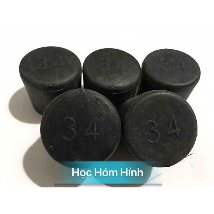 Combo 10 Chụp nhựa - cao su bịt ống 34