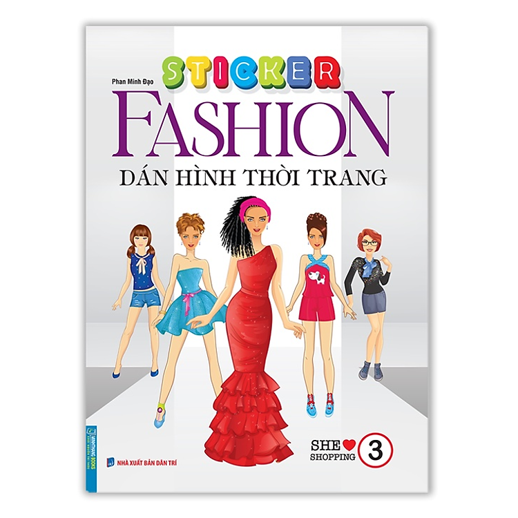Sticker Fashion Dán Hình Thời Trang (Tập 3)