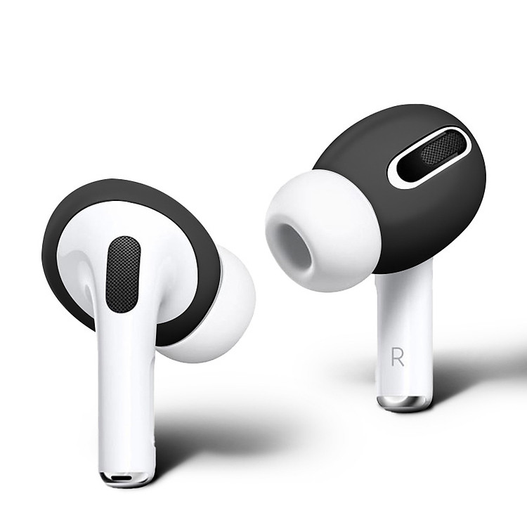 Cặp vỏ bọc nút tai nghe bằng silicon mềm chống trượt cho Airpods Pro / Airpods Pro 2 - Hàng Chính Hãng