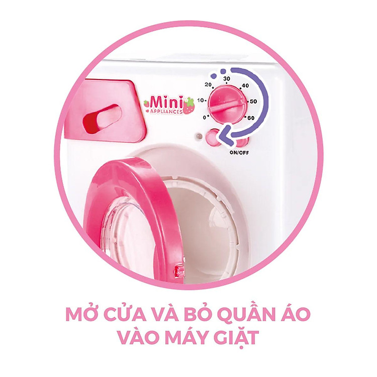 Đồ Chơi Máy Giặt Sweet Heart SH8604 Chính hãng Ưu đãi - Hình ảnh 5
